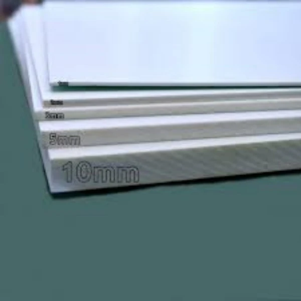 PVX oq plastik plitalar 5 mm